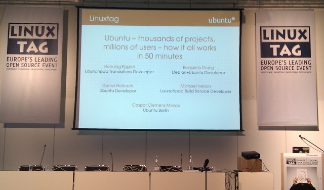 Ubuntu in 50 minutes talk at LinuxTag 2010